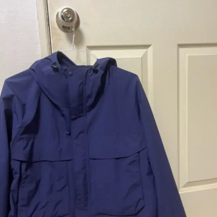 [BUNJANG] Uniqlo Windblock Pika XL Navy Hoodie / [XL] 유니클로 윈드블럭피카