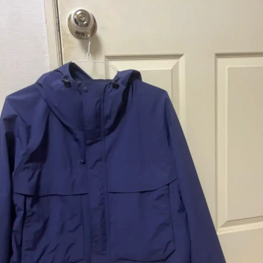[BUNJANG] Uniqlo Windblock Pika XL Navy Hoodie / [XL] 유니클로 윈드블럭피카