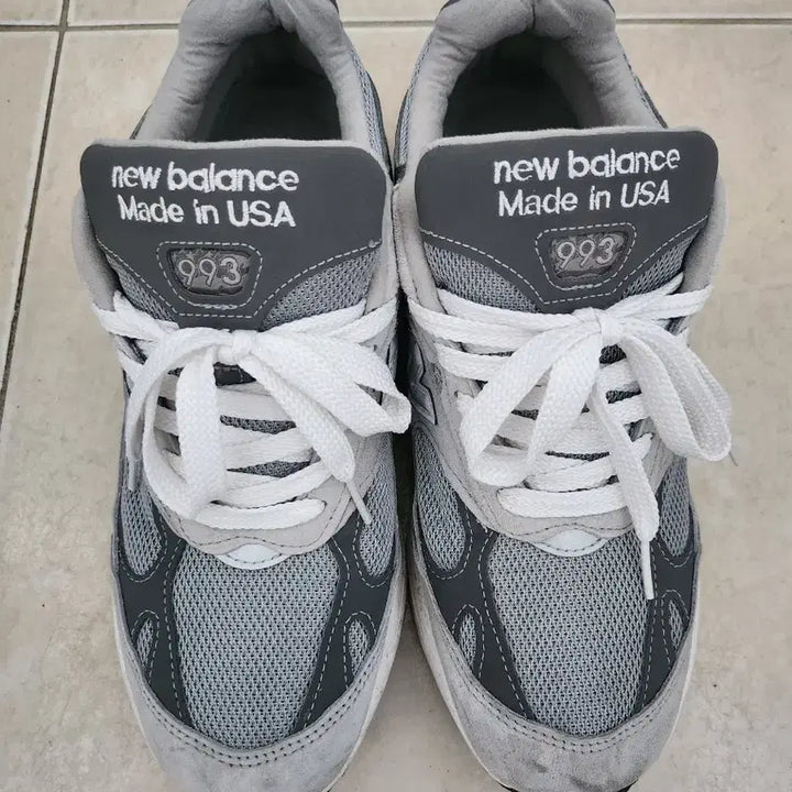 [BUNJANG] New Balance 993 Made in USA Grey D Standard 280 / 뉴발란스 993 메이드 인 USA 그레이 (D 스탠다드) 280