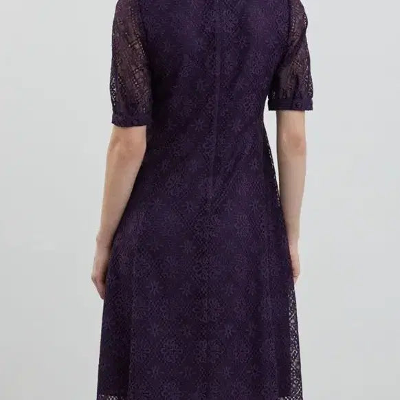 [BUNJANG] Olivia Lauren Purple Lace Dress (New) / 올리비아로렌 퍼플 레이스 원피스 (새상품) 105