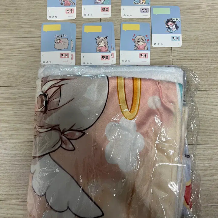 [BUNJANG] First Nunnie Artist Angel &amp; Demon Concept Blanket (Sealed) / [미개봉] 첫누니 작가님의 담요