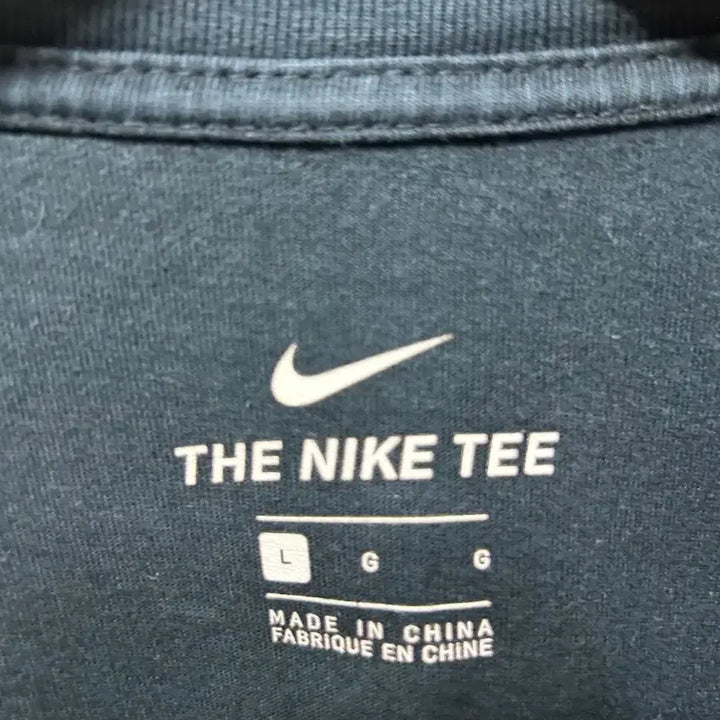 [BUNJANG] Nike Air Black T-Shirt / 나이키 AIR NIKE 블랙 반팔 티셔츠 L