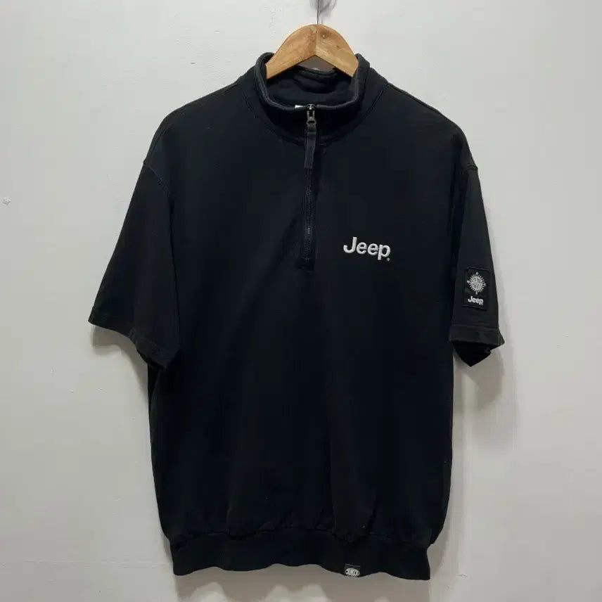 [BUNJANG] Jeep Short Sleeve T-Shirt Black M / Jeep Jeep 반팔 티셔츠 블랙 M