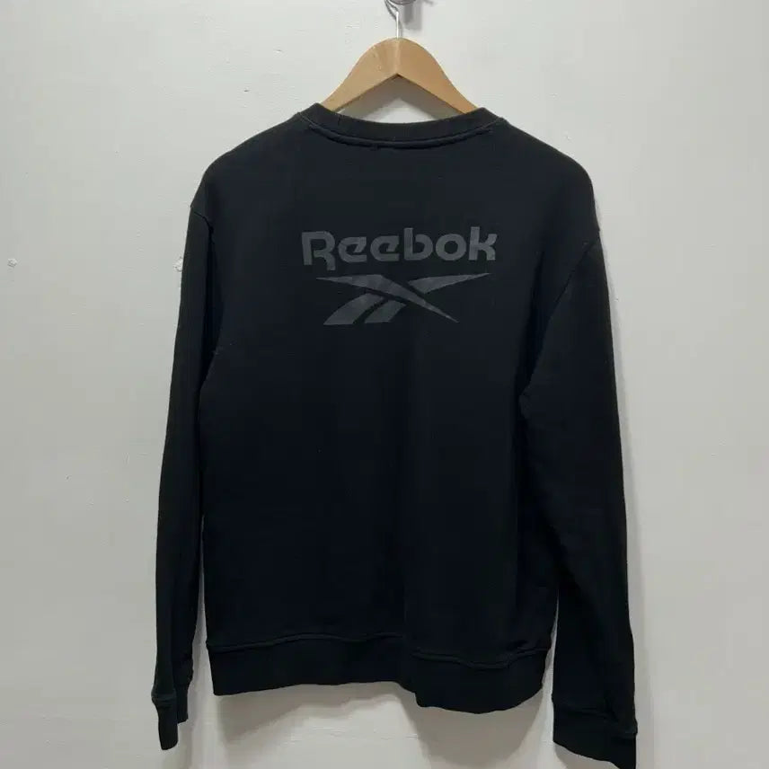 [BUNJANG] Reebok Black Sweatshirt T-shirt L / 리복 블랙 맨투맨 티셔츠 L
