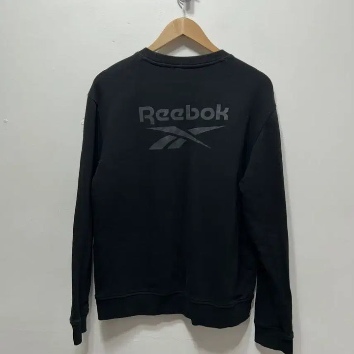 [BUNJANG] Reebok Black Sweatshirt T-shirt L / 리복 블랙 맨투맨 티셔츠 L