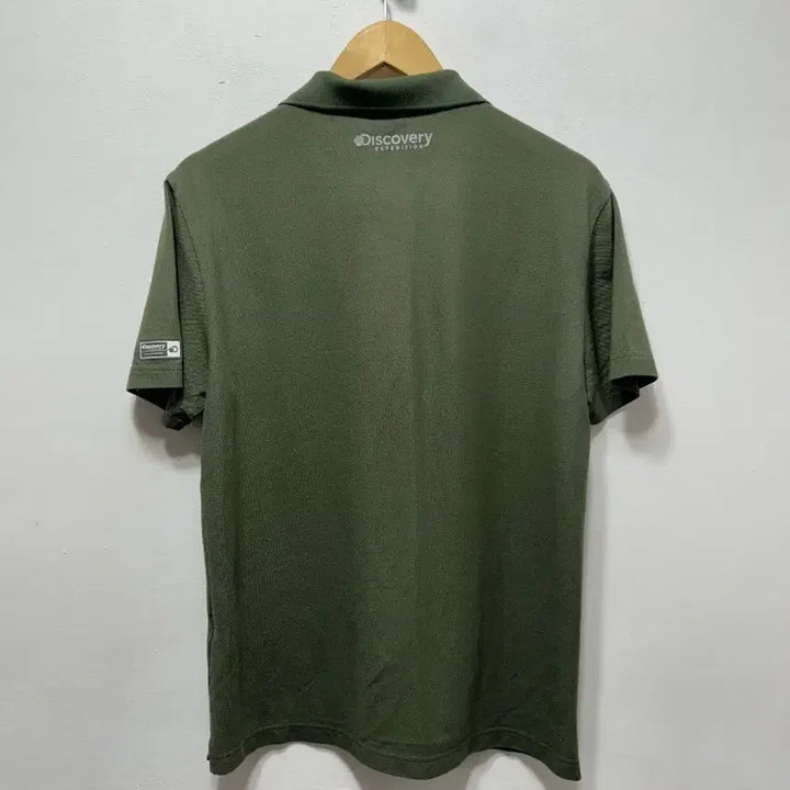 [BUNJANG] Discovery Expedition Khaki Short Sleeve Polo T-Shirt - L / 디스커버리 익스페디션 카키색 반팔 폴로티 L
