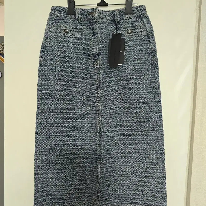 [BUNJANG] Calal Fellte Jacquard Skirt (Size 66) / (새상품)칼라거펠트 자카드 스커트66