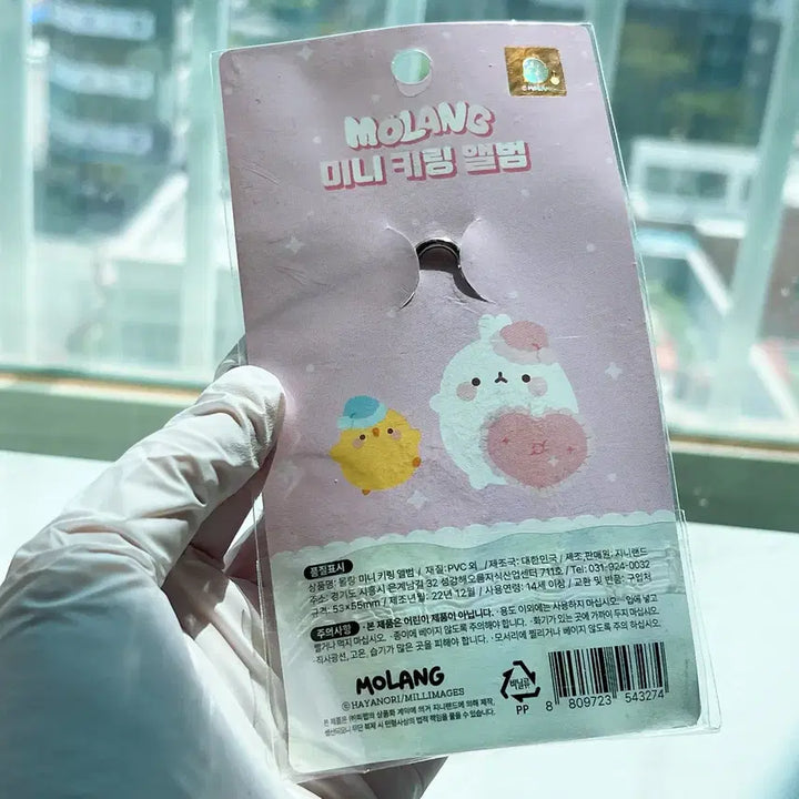 [BUNJANG] Molang Album Keyring / 몰랑이 앨범 키링