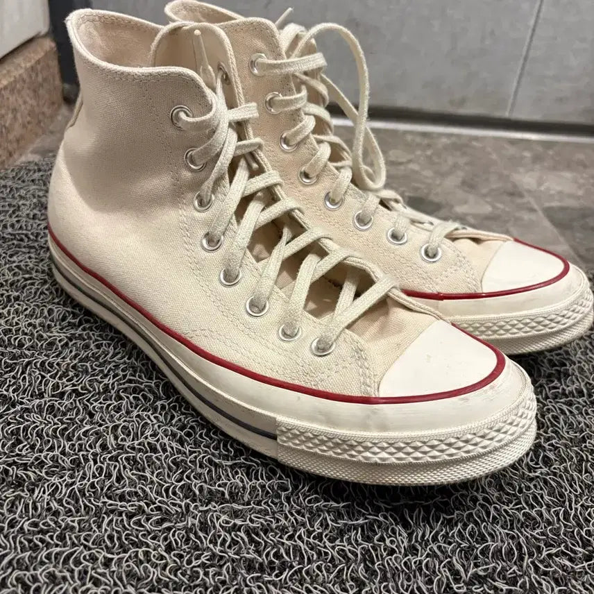 [BUNJANG] Converse Chuck 70 Parchment High Top Sneakers / 컨버스 하이 척70 파치먼트 9사이즈