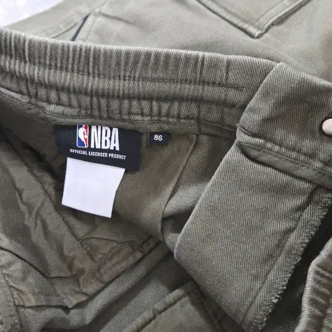 [BUNJANG] MLB LA Outfitters Khaki Cargo Jogger Pants / mlb LA Outfitters 카키색 카고 조거팬