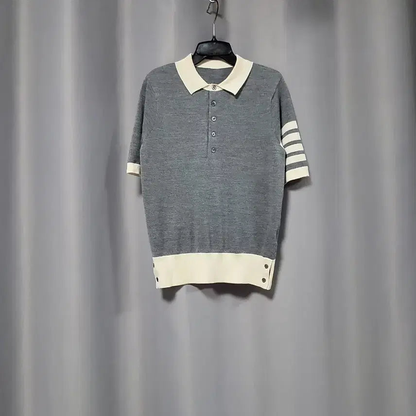 [BUNJANG] Knit Top / 카라 니트