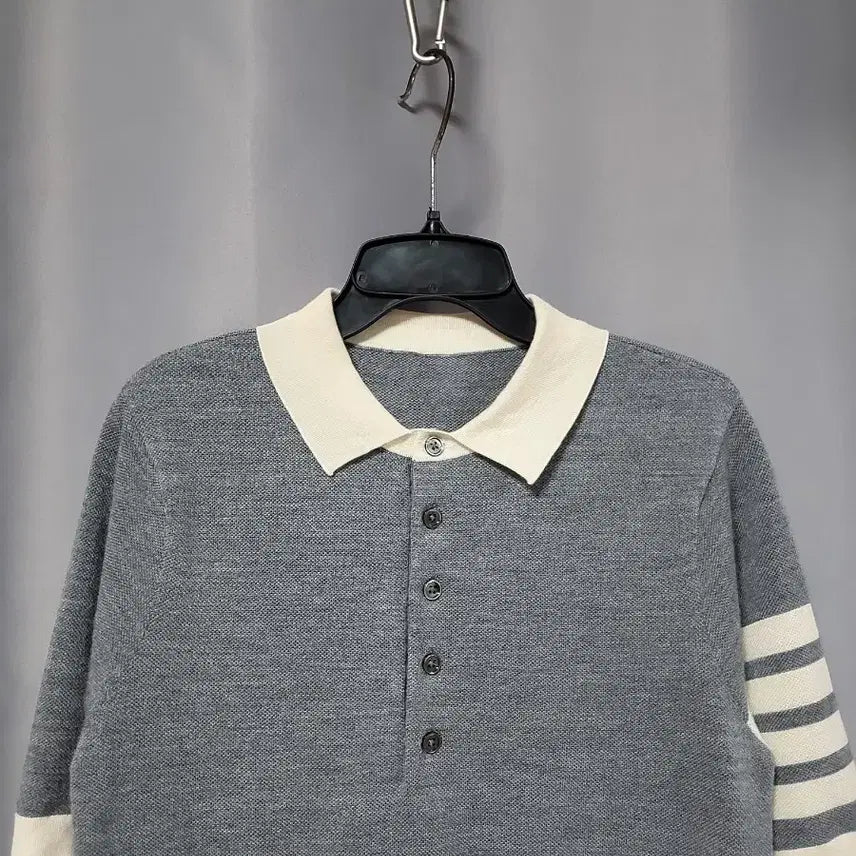 [BUNJANG] Knit Top / 카라 니트