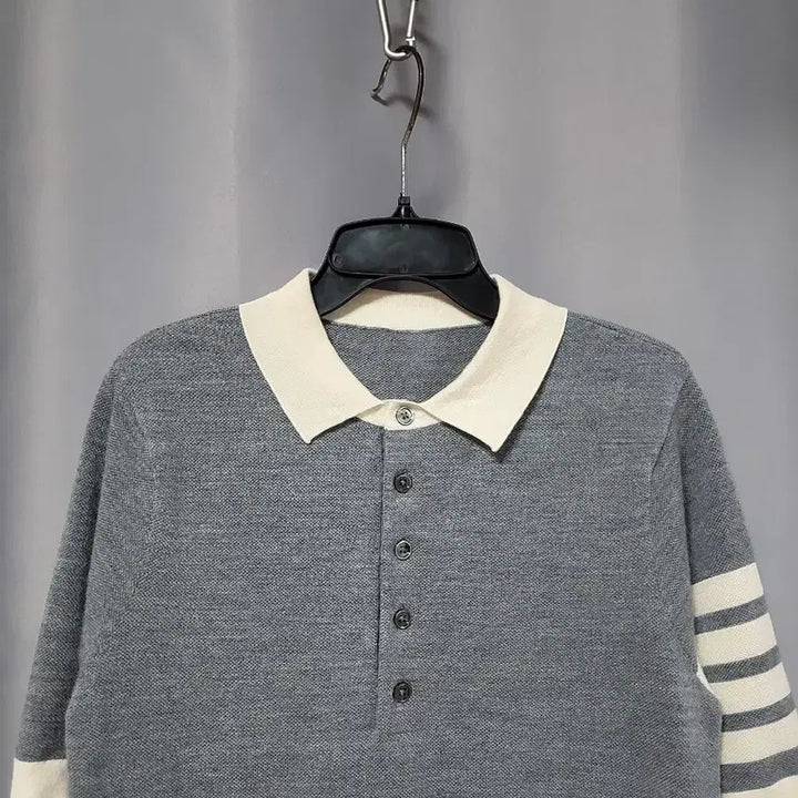 [BUNJANG] Knit Top / 카라 니트