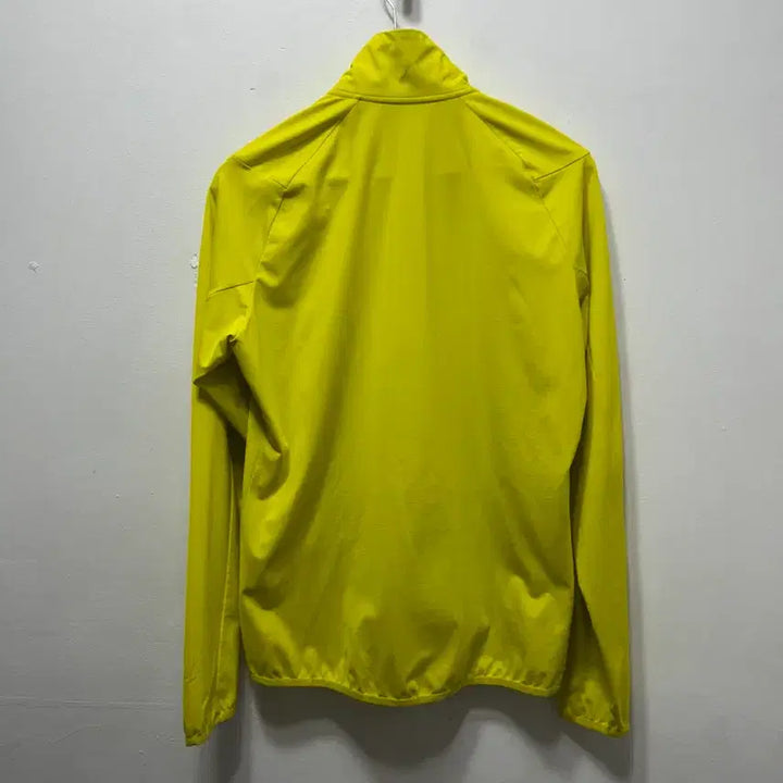 [BUNJANG] Descente Neon Yellow Windbreaker Jacket XL / 데상트 형광 옐로우 바람막이 자켓 XL