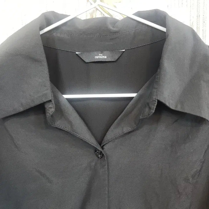 [BUNJANG] Leroma Black Shirring Shirt Blouse / 레로마 블랙 셔링 셔츠 블라우스