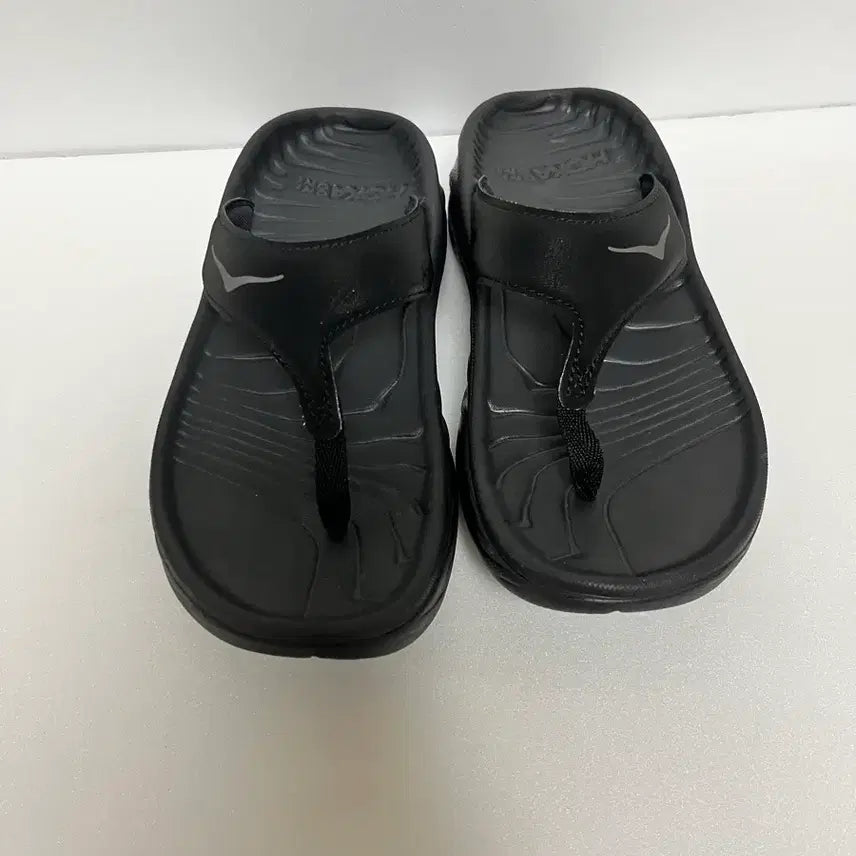 [BUNJANG] Hoka Ora Recovery Flip Black W6 230mm / 호카 오라 리커버리 플립 블랙 w6 230mm
