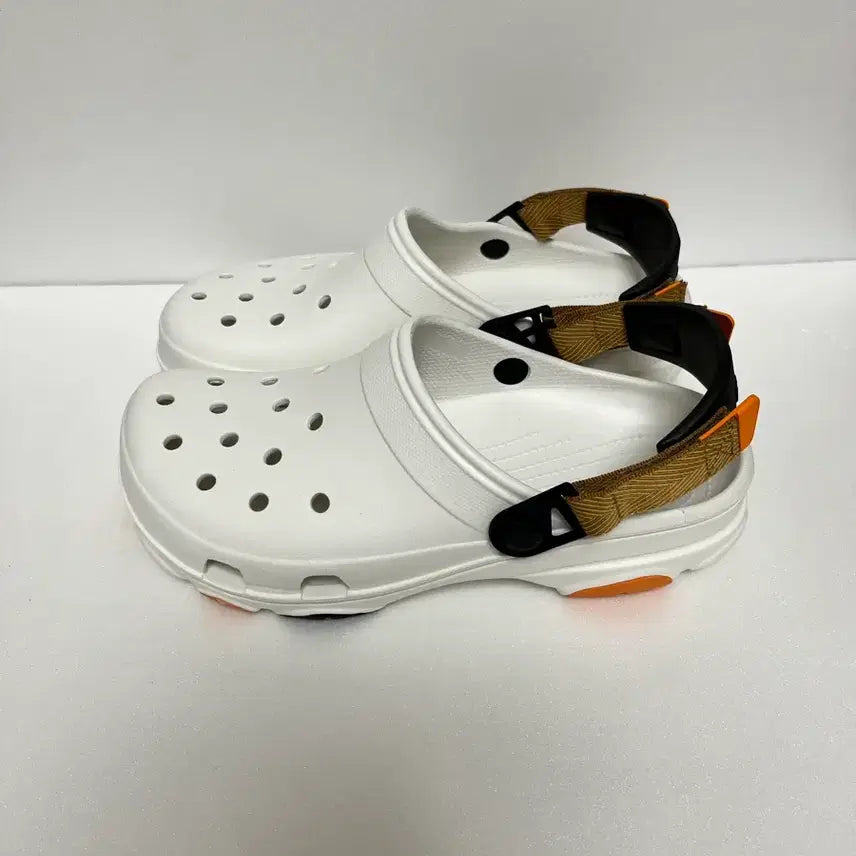 [BUNJANG] Crocs All Terrain Clog White M8W10 / 크록스 올터레인 클로그 화이트 M8W10