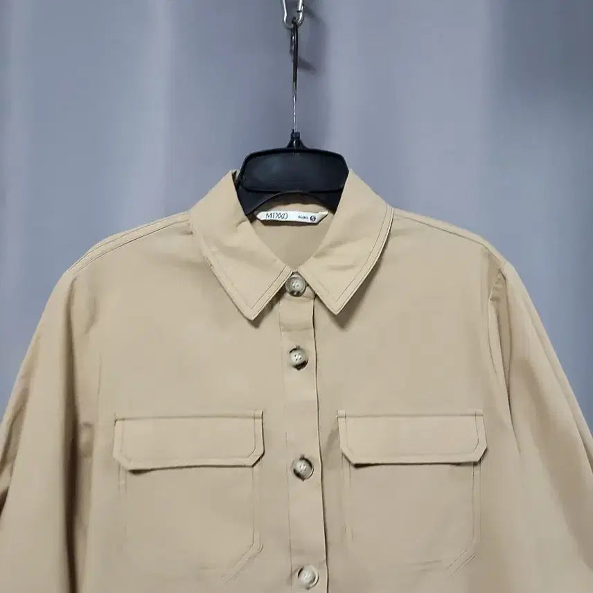 [SOLD OUT] 미쏘 면 셔츠 자켓