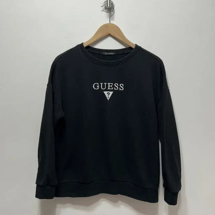 [BUNJANG] Guess Black Sweatshirt T-shirt M / 게스 블랙 맨투맨 티셔츠 M