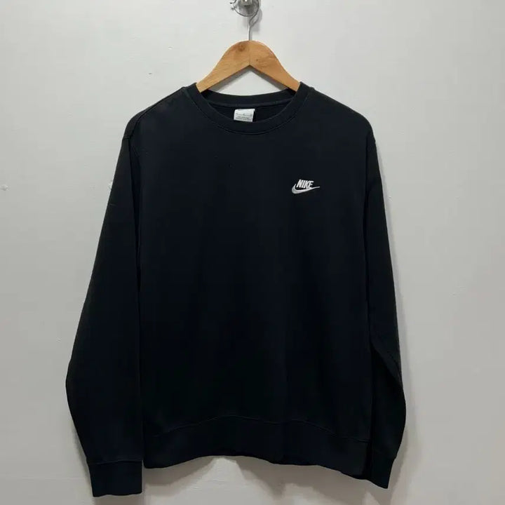 [BUNJANG] Nike Black Sweatshirt T-Shirt (M) / 나이키 블랙 맨투맨 티셔츠 M