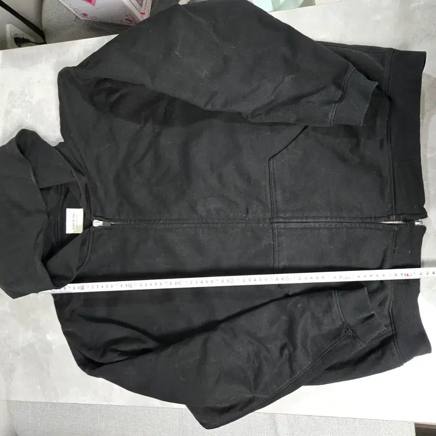 [BUNJANG] Fear of God Black Hooded Zip-Up Jacket / 피어오브갓 블랙 후드집업