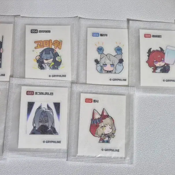 [BUNJANG] Endfield Photocard &amp; Mini Sticker Set / gs25 명일방주 포카랑 띠부씰 판매합니다
