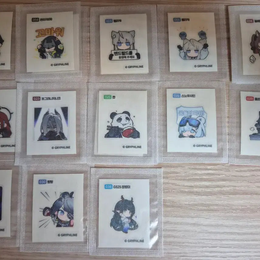 [BUNJANG] Endfield Photocard &amp; Mini Sticker Set / gs25 명일방주 포카랑 띠부씰 판매합니다