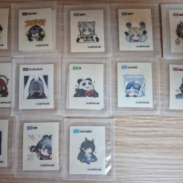 [BUNJANG] Endfield Photocard &amp; Mini Sticker Set / gs25 명일방주 포카랑 띠부씰 판매합니다