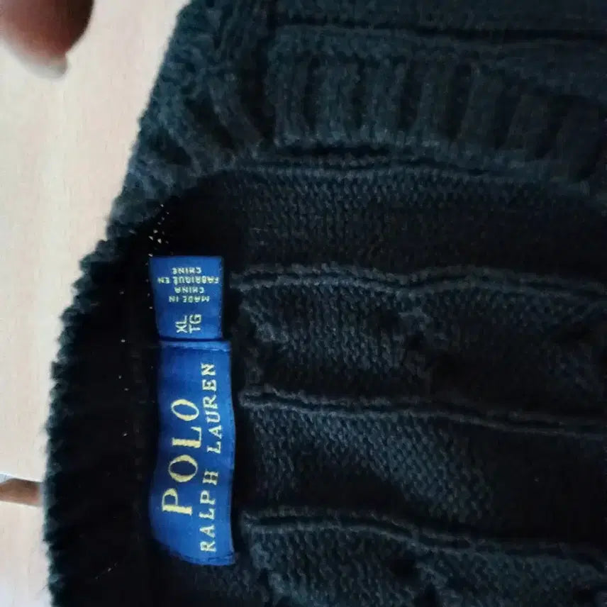 [BUNJANG] Polo Ralph Lauren Cable Knit Sweater / 폴로 랄프로렌 케이블 니트