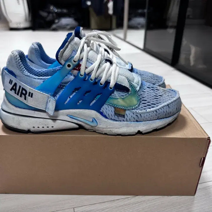 [BUNJANG] Nike Off-White The Ten Air Presto Custom White / 나이키 오프화이트 더텐 프레스토 270 커스텀