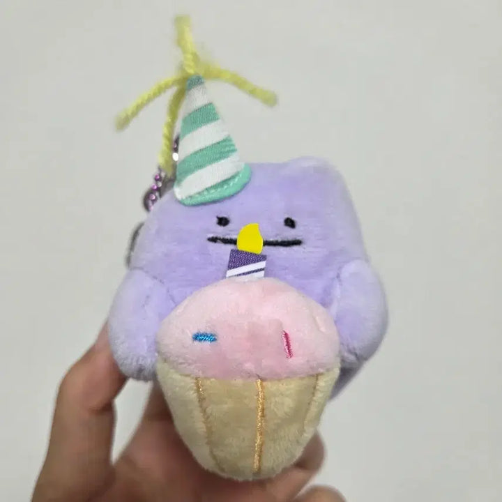 [BUNJANG] Pokemon Ditto Birthday Keychain / 포켓몬 메타몽 생일축하 키링