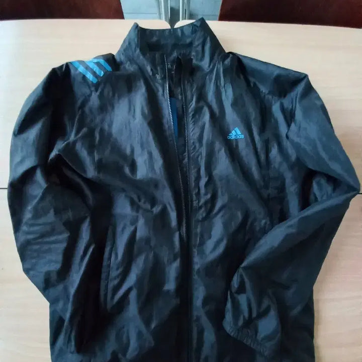 [BUNJANG] Adidas Black Windbreaker Jacket / 아디다스 블랙 바람막이 자켓