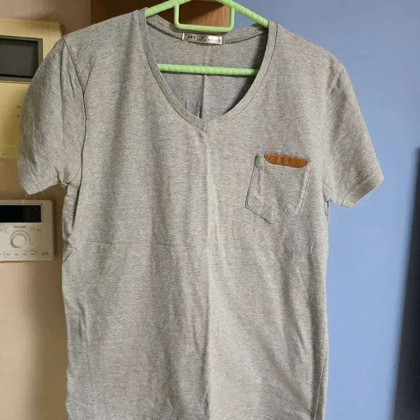 [BUNJANG] D&amp;T Gray Pocket T-Shirt XL / D&amp;T 그레이 포켓 반팔 티셔츠 XL