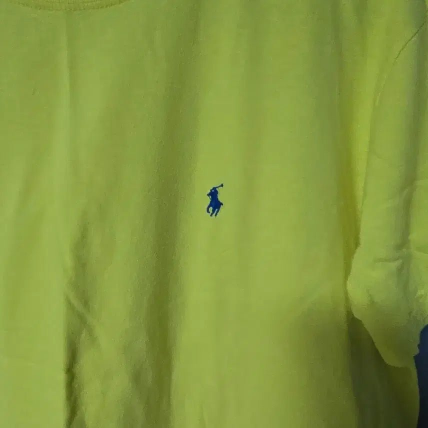 [BUNJANG] Polo Ralph Lauren Yellow T-Shirt / 폴로 랄프로렌 옐로우 반팔티 100