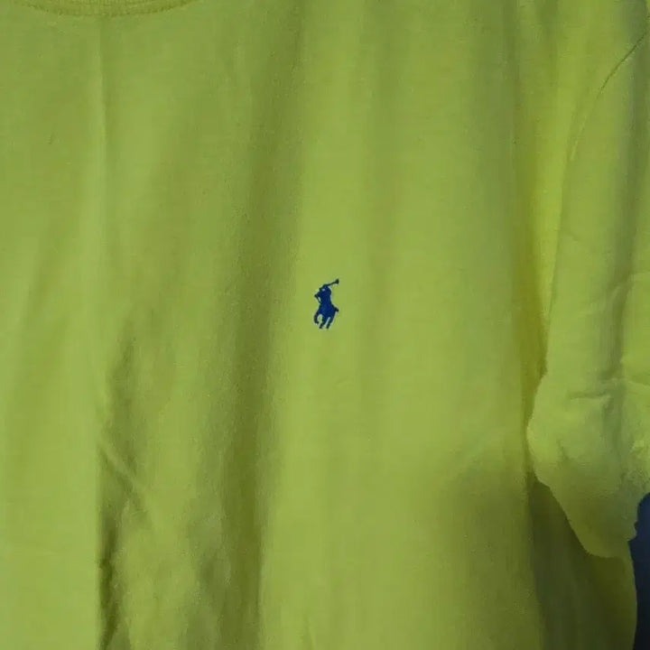 [BUNJANG] Polo Ralph Lauren Yellow T-Shirt / 폴로 랄프로렌 옐로우 반팔티 100