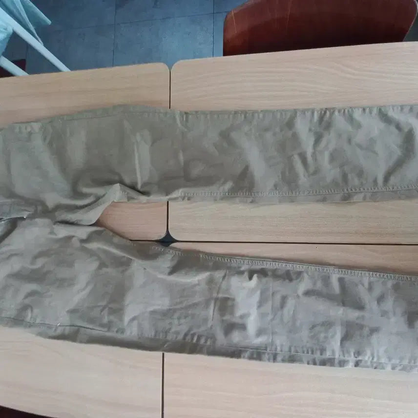 [BUNJANG] Zara Beige Cotton Pants Size 32 / 자라 베이지색 면바지