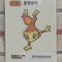 [BUNJANG] Pokemon Charizard 30th Anniversary Cheering Sticker / 포켓몬 불꽃숭이 띠부씰(30주년)