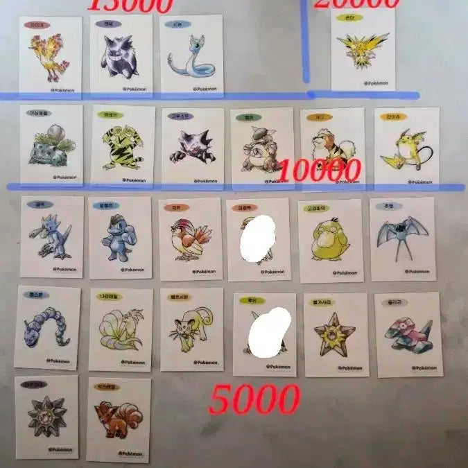 [BUNJANG] Pokemon 30th Anniversary Special Sticker / 포켓몬 30주년 스폐셜 띠부씰