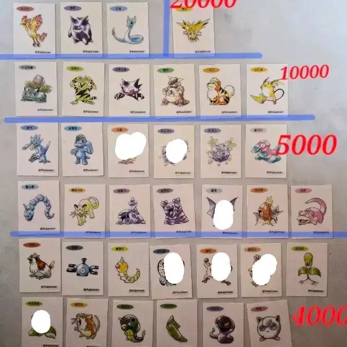 [BUNJANG] Pokemon 30th Anniversary Special Sticker / 포켓몬 30주년 스폐셜 띠부씰