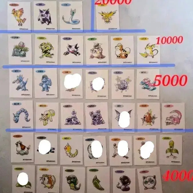 [BUNJANG] Pokemon 30th Anniversary Special Sticker / 포켓몬 30주년 스폐셜 띠부씰