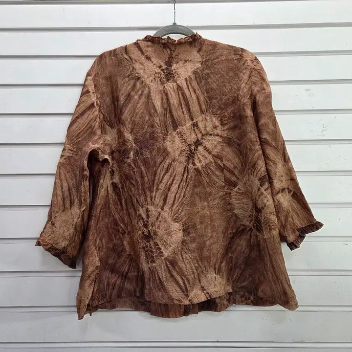 [BUNJANG] Jayeonsarang Rayon 3/4 Sleeve Blouse / 자연사랑 인견 칠부소매 블라우스/보물찾기천사