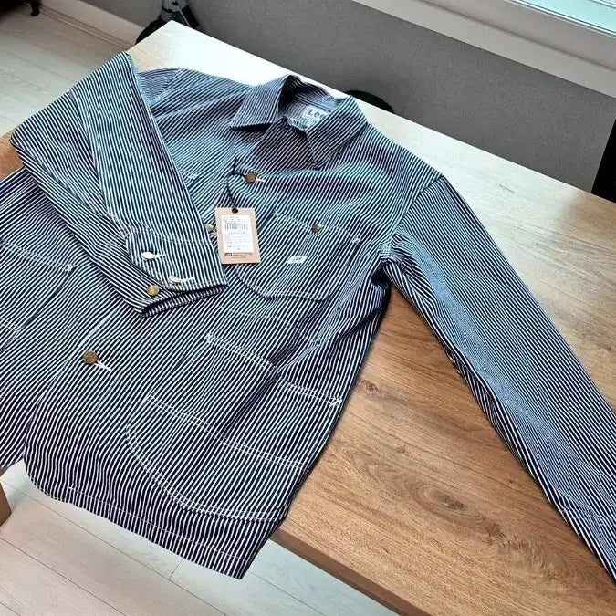 [BUNJANG] Lee Japan Coverall M Size Hickory Stripe / Wabash Navy Stripe / 리 재팬 커버올 M사이즈