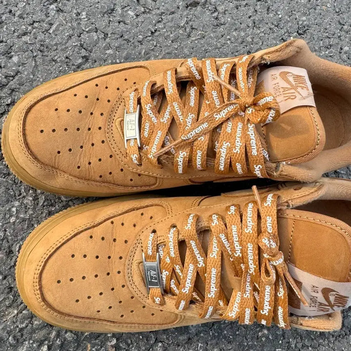 [BUNJANG] Nike Supreme Air Force 1 Sneakers / 나이키 슈프림 포스