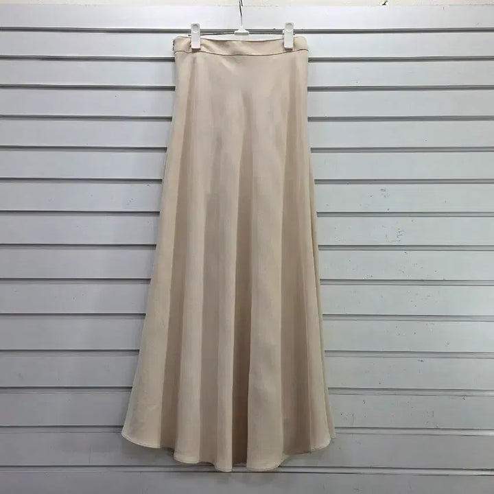 [BUNJANG] Beige Long Skirt (Size 25) / 연베이지 롱스커트 25/보물찾기천사