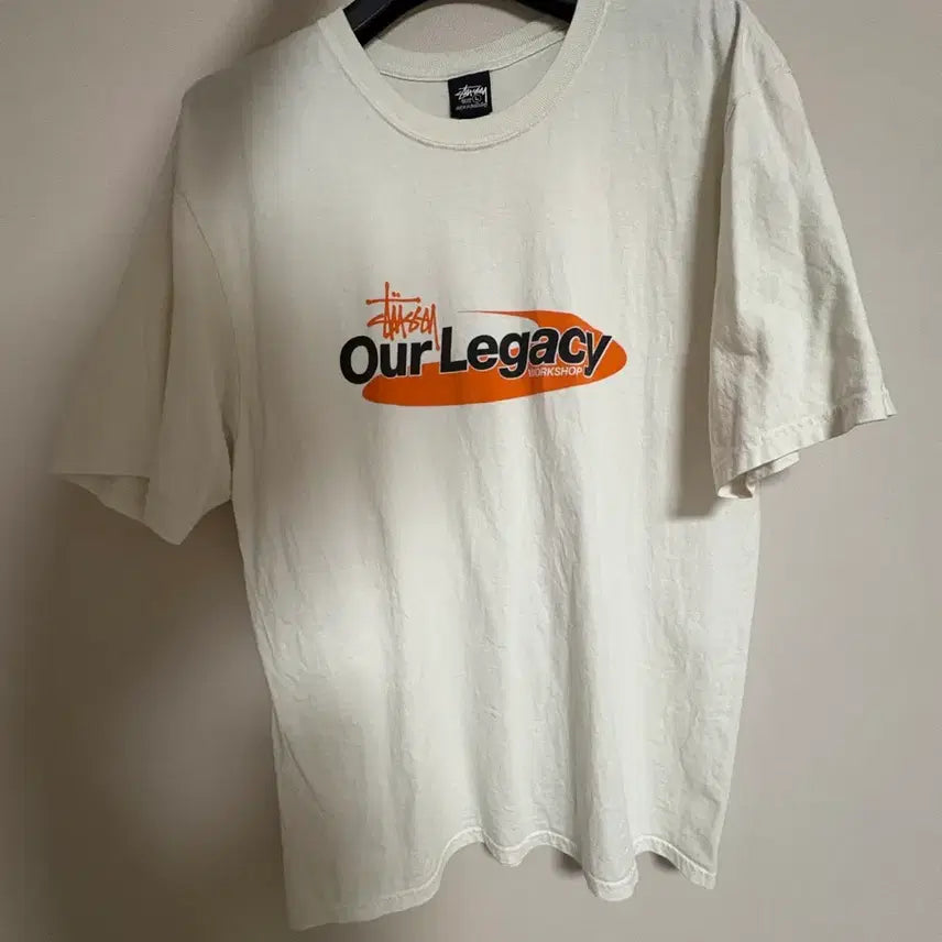 [BUNJANG] Stussy x Our Legacy Short Sleeve T-Shirt L / 스투시 아워레가시 반팔