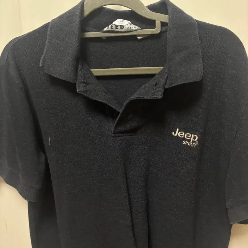 [BUNJANG] Jeep Polo T-Shirt Grey / 지프 카라티 그레이