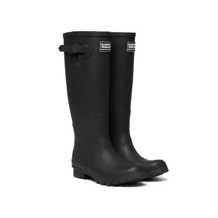 [BUNJANG] Rockfish Weatherwear Long Rain Boots Black / [245-250]락피쉬 웨더웨어 블랙 롱 레인부츠