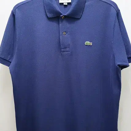 [BUNJANG] Lacoste Short Sleeve Polo Shirt Blue Size 105 / 라코스테 반팔 카라티
