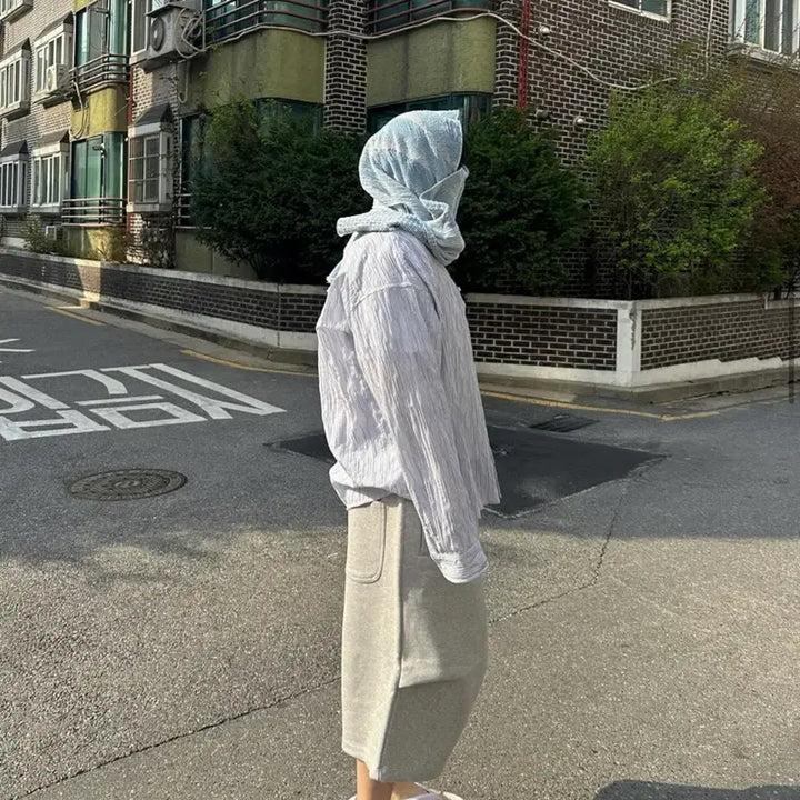 [BUNJANG] Nonnode Stripe Shirt / 논노드 스트라이프 셔츠