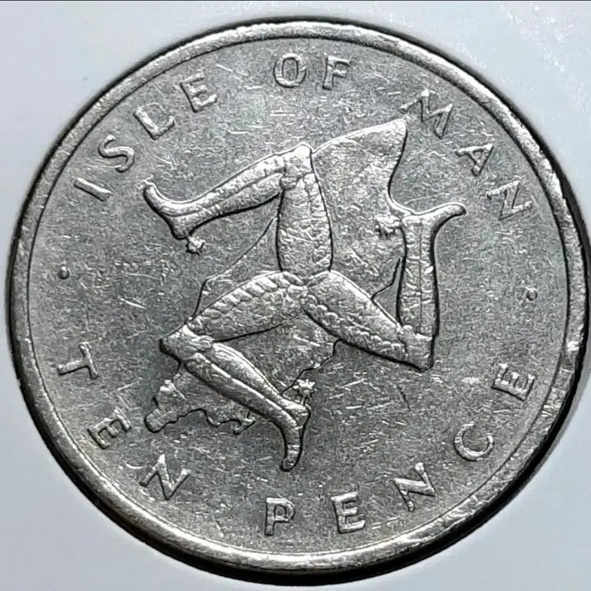 [BUNJANG] 1976 Isle of Man 10 Pence Coin / 영국 맨섬 1976년 10펜스.외국주화 주화 화폐 동전